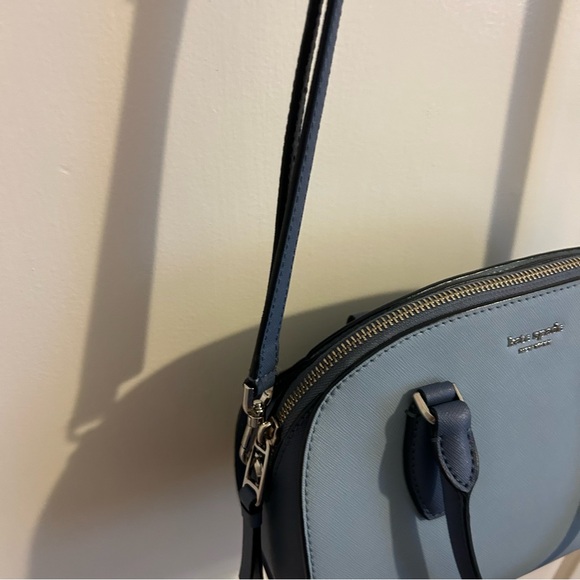 Kate Spade Blue Reilly Crossbody Top Handle Bag - Picture 11 of 12